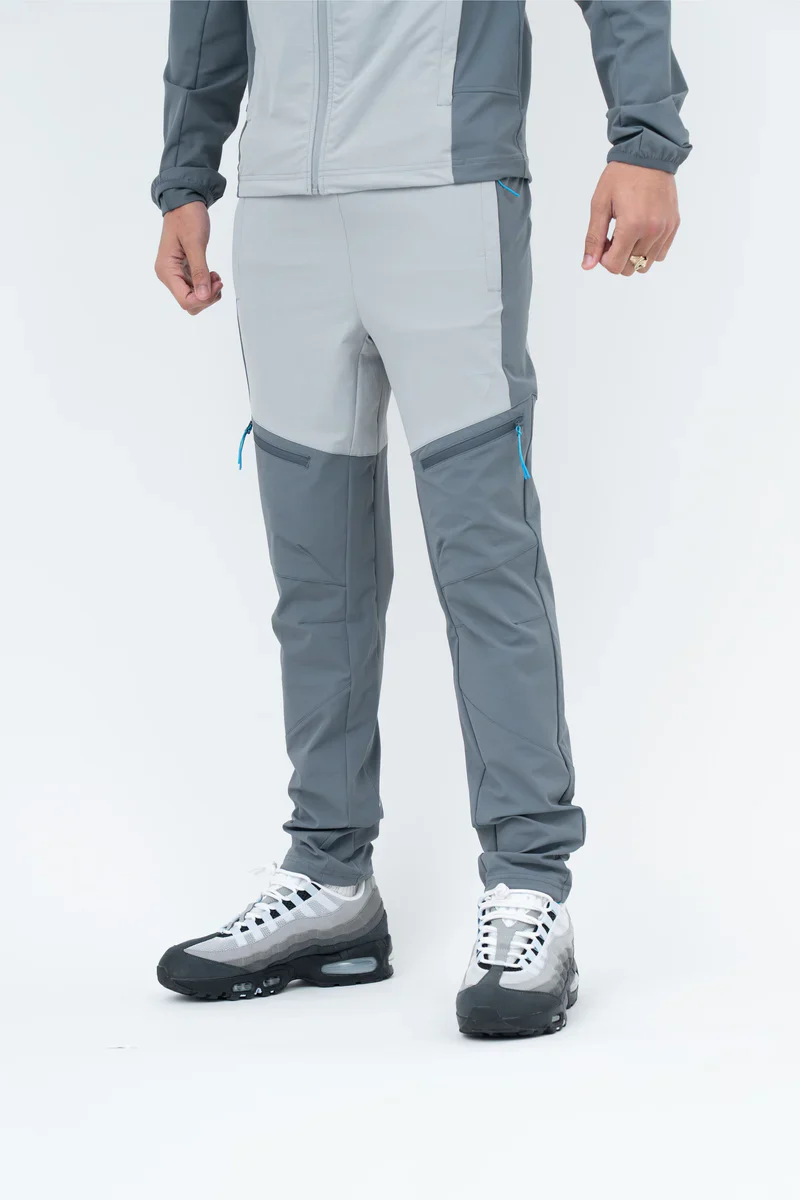 GRIID EDGE TRACKSUIT - STONE/BLUE - Image 4