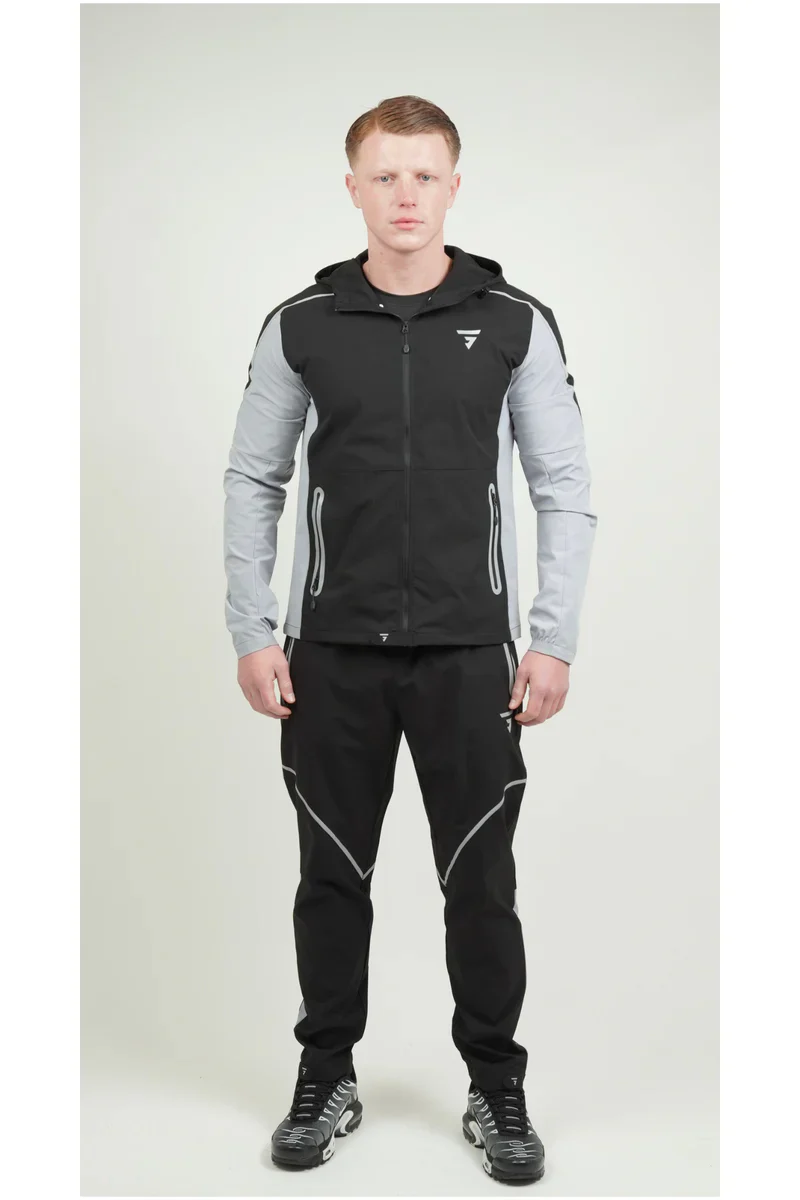GRIID REFLECT TRACKSUIT - BLACK/LIGHT GREY