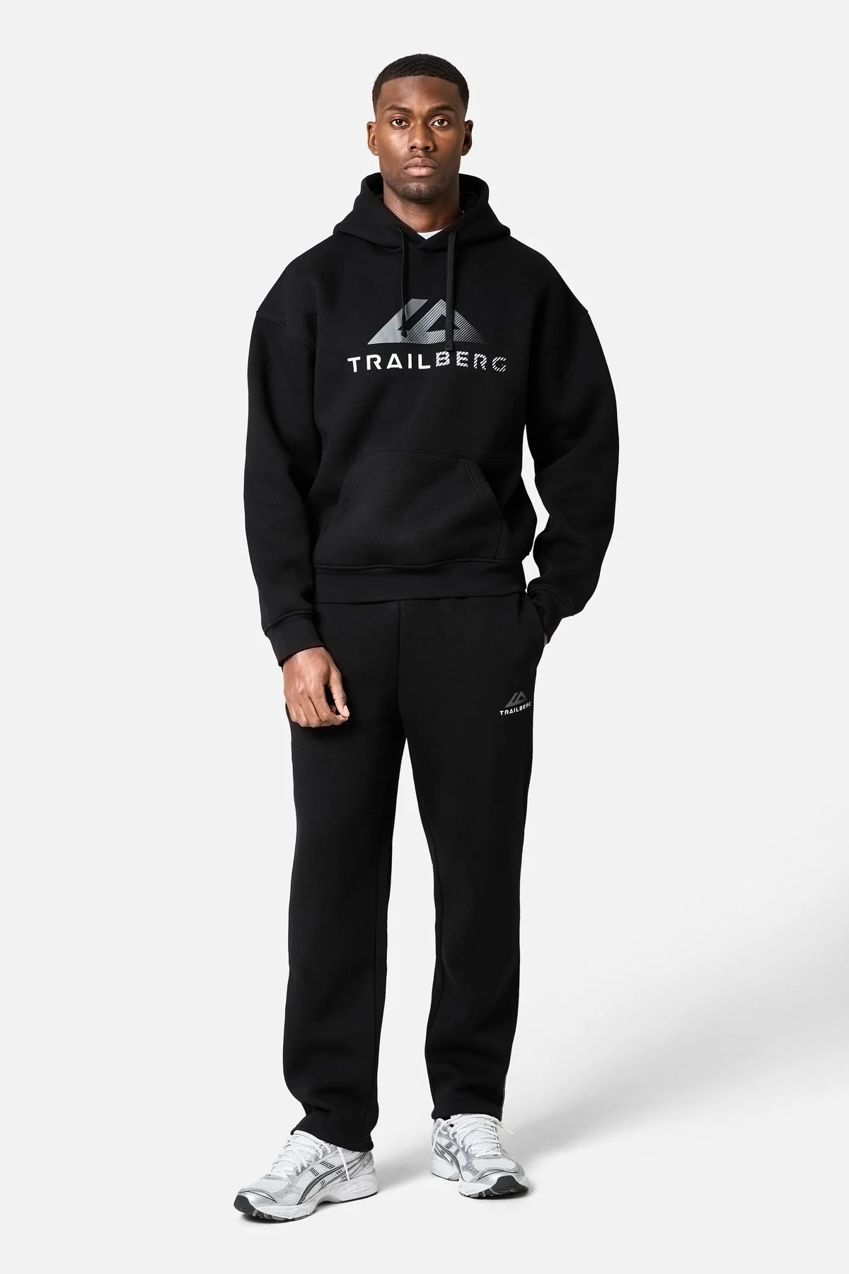 TRAILBERG FRACTION TRACKSUIT - BLACK/WHITE - Image 3